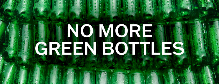 No more green bottles